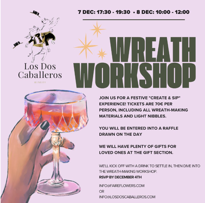 Los Dos Caballeros: Wreath Making Workshop